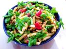 Mediterraner Nudelsalat - Rezept