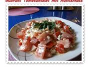 Salat: Tomatensalat mit Hüttenkäse - Rezept