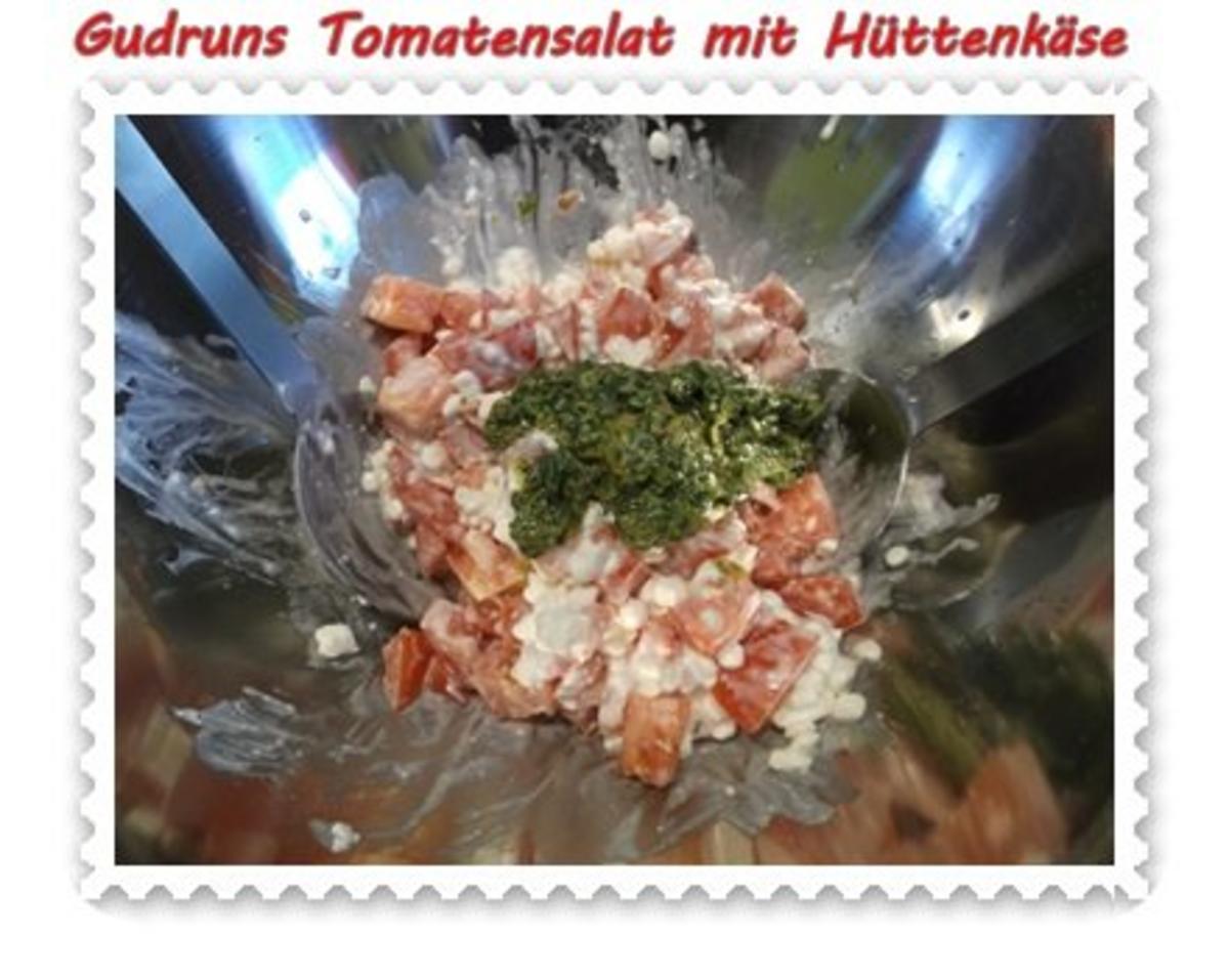 Salat: Tomatensalat mit Hüttenkäse - Rezept - Bild Nr. 9