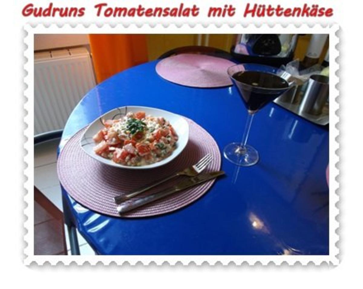 Salat: Tomatensalat mit Hüttenkäse - Rezept - Bild Nr. 12