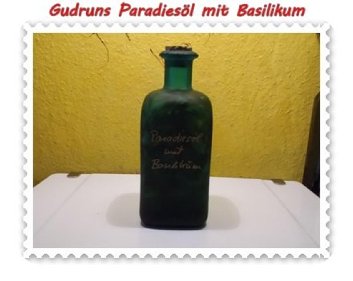 Öl: Paradiesöl mit Basilikum - Rezept