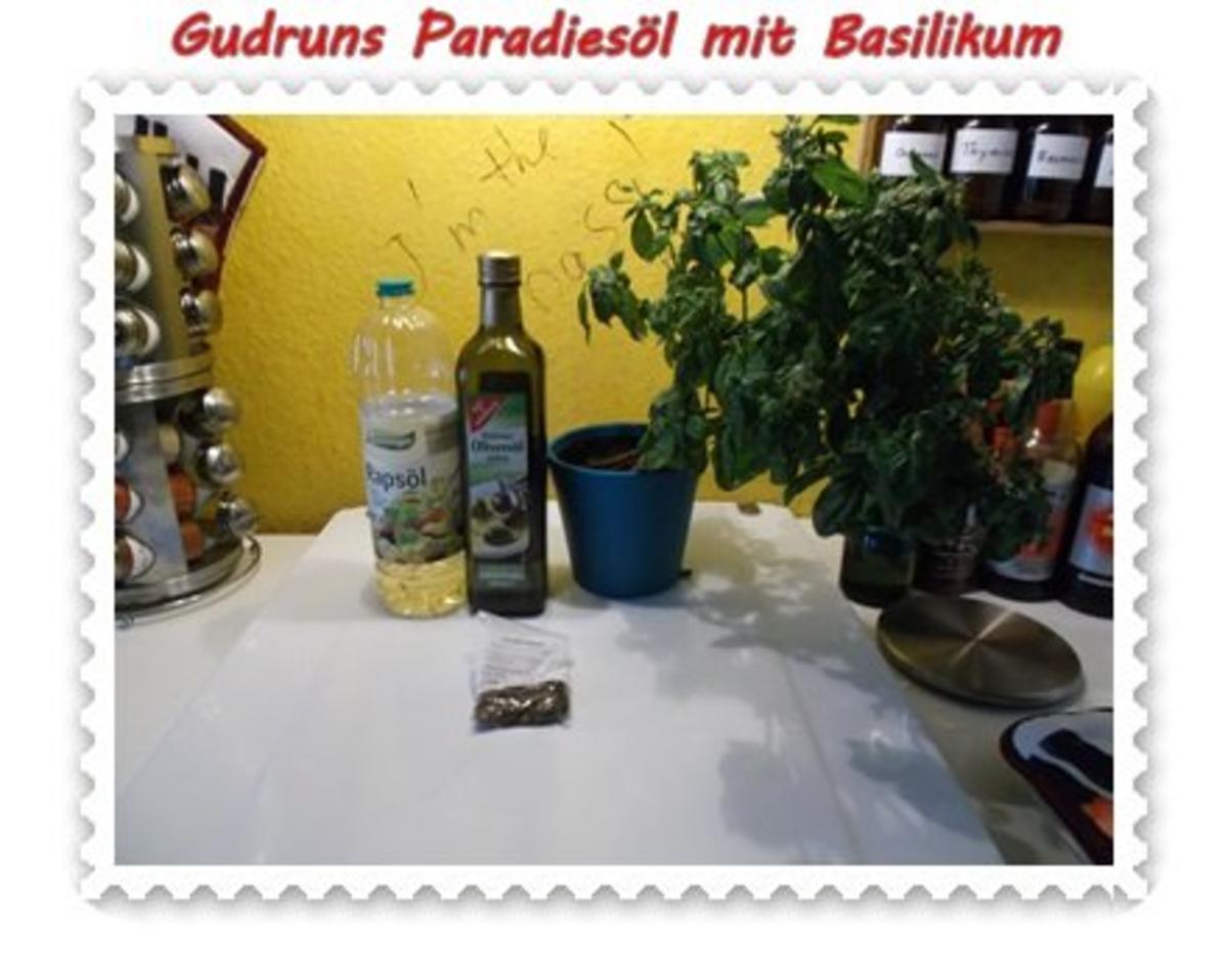 Öl: Paradiesöl mit Basilikum - Rezept - Bild Nr. 2