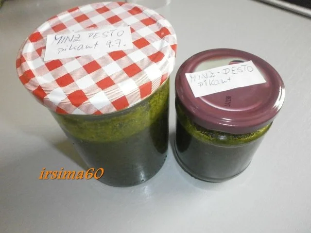 Rezept: Minzpesto pikant Bild Nr. 6 Minzpesto pikant - Rezept - Bild Nr. 6