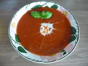 Vegan : Vorsuppe - Tomatensuppe - Rezept