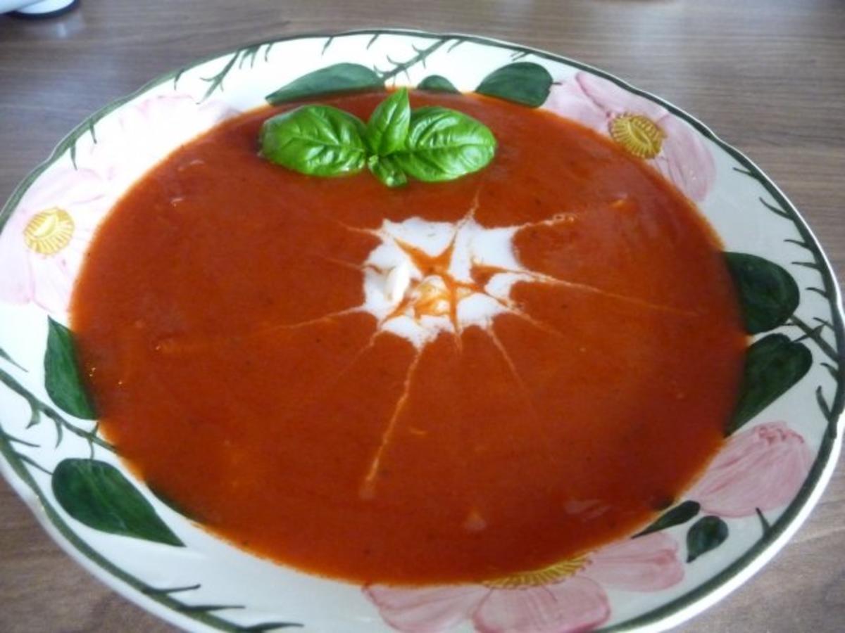 Vegan : Vorsuppe - Tomatensuppe - Rezept - Bild Nr. 2
