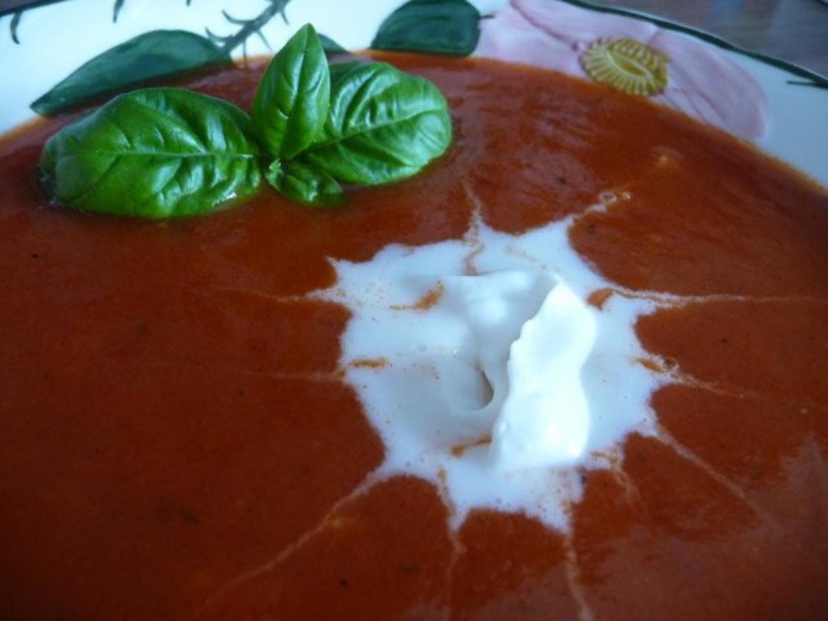 Vegan : Vorsuppe - Tomatensuppe - Rezept - Bild Nr. 3