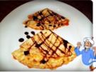 Pfannkuchen mit Hagebutten-Konfitüre - Rezept