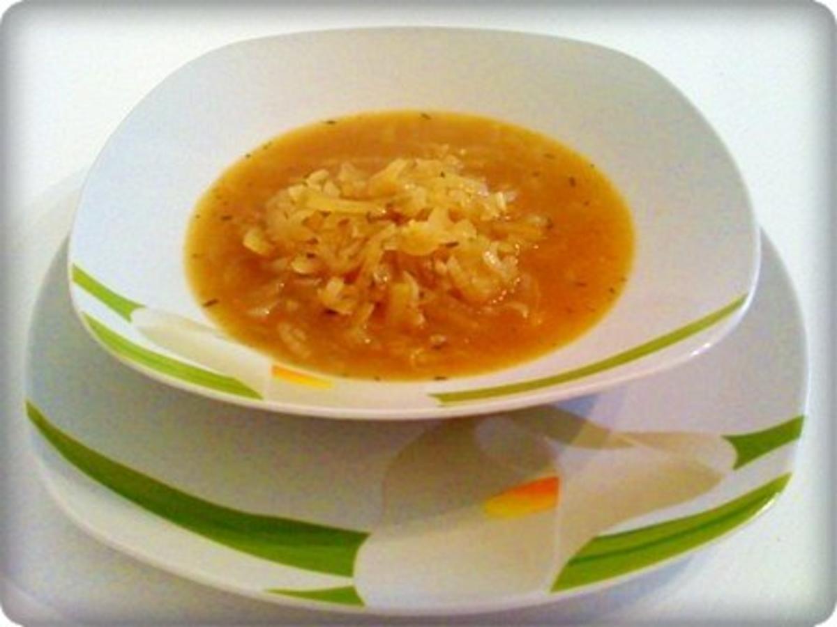 Zwiebelsuppe mit  Einlage - Rezept - Bild Nr. 16
