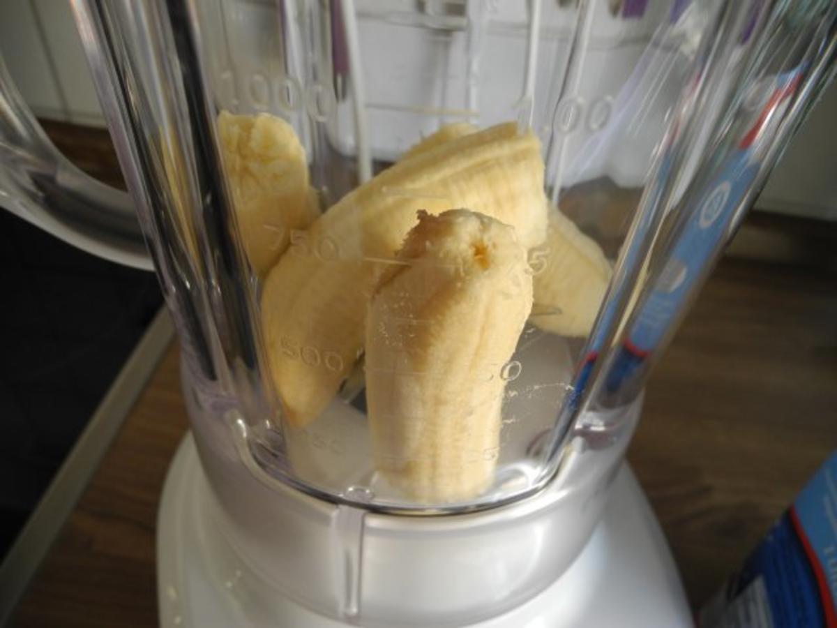 Dessert :  Bananen - Milch - Shake - Rezept - Bild Nr. 3