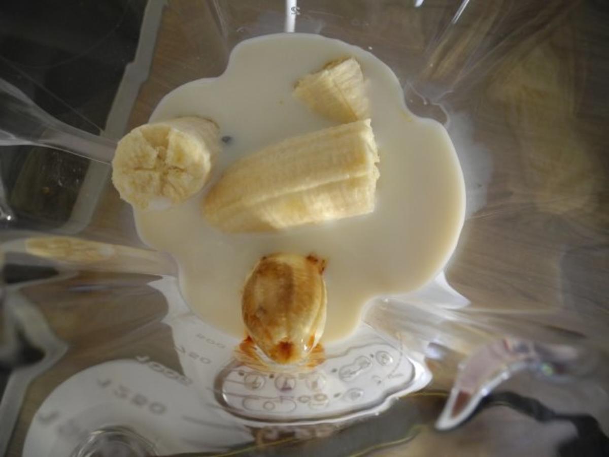 Dessert :  Bananen - Milch - Shake - Rezept - Bild Nr. 6