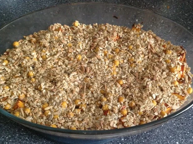 Kürbis-Crumble - Rezept