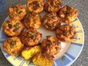Rezept: Kürbis - Feta - Muffins Kürbis - Feta - Muffins - Rezept