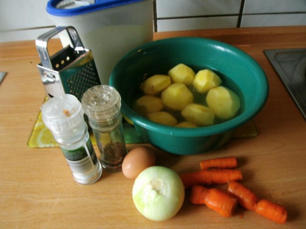 Möhren- Kartoffel Puffer - Rezept - Bild Nr. 3