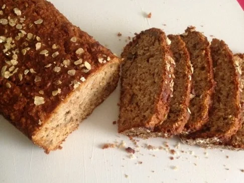 Haferflocken - Wallnuss - Brot (ohne Hefe) - Rezept