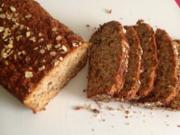 Haferflocken - Wallnuss - Brot (ohne Hefe) - Rezept
