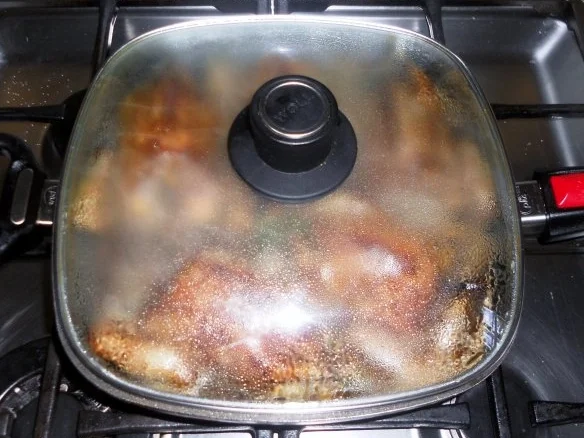 Rezept: "Oma - Friede`s" köstlich, zarter Taubenbraten in Sahnesauce. (Rzpt. um 1939) Bild Nr. 11 "Oma - Friede`s" köstlich, zarter Taubenbraten in Sahnesauce. (Rzpt. um 1939) - Rezept - Bild Nr. 11