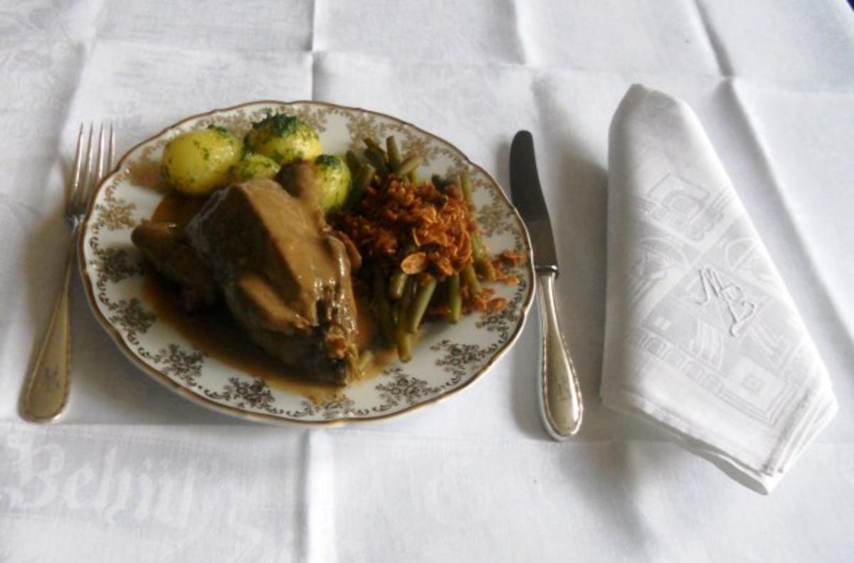 "Oma - Friede`s" köstlich, zarter Taubenbraten in Sahnesauce. (Rzpt. um 1939) - Rezept - Bild Nr. 27