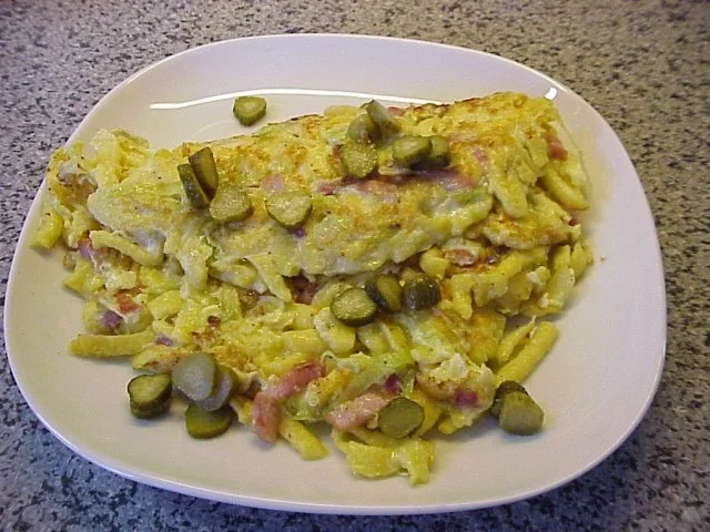 Spätzle-Bauernfrühstück - Rezept
