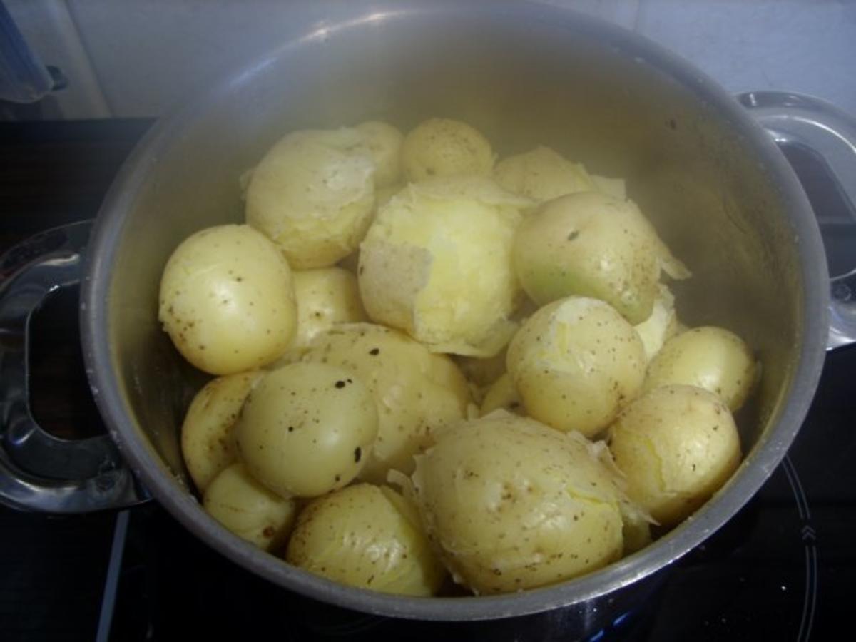 Sommergemüse mit neuen Kartoffeln und Quarkdipp - Rezept - Bild Nr. 4