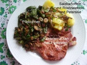 Pilzbohnen - Rezept