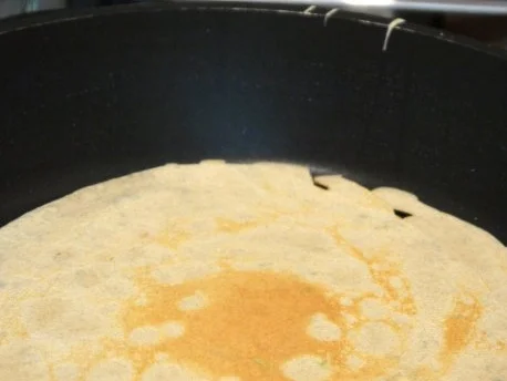 Rezept: Kräutercrepes mit Hähnchenfüllung Bild Nr. 12 Kräutercrepes mit Hähnchenfüllung - Rezept - Bild Nr. 12