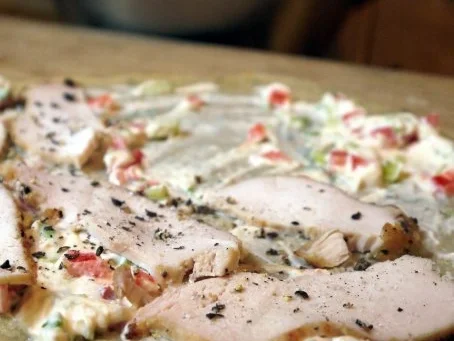 Rezept: Kräutercrepes mit Hähnchenfüllung Bild Nr. 15 Kräutercrepes mit Hähnchenfüllung - Rezept - Bild Nr. 15