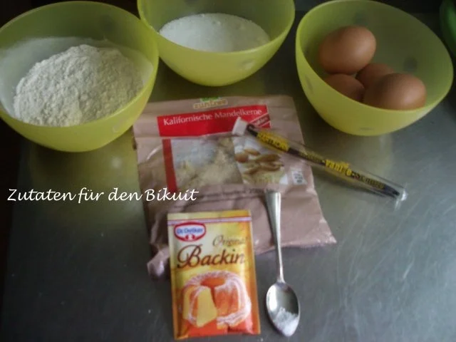 Erdbeer - Sahne - Torte mit Mandelbiskuit - Rezept - Bild Nr. 2