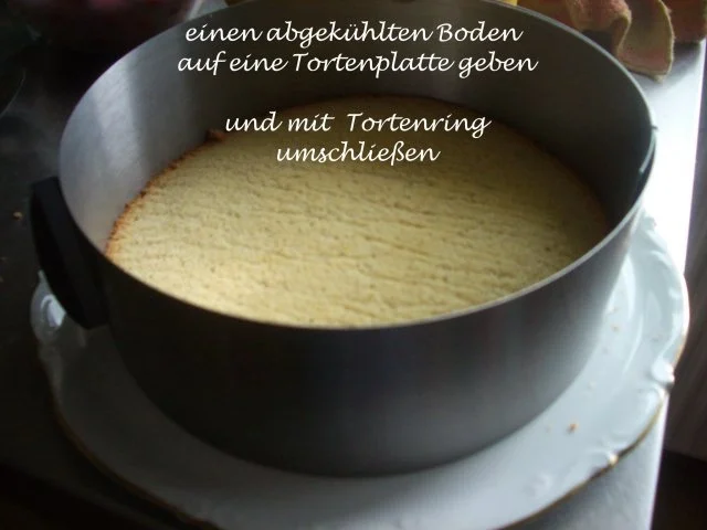 Erdbeer - Sahne - Torte mit Mandelbiskuit - Rezept - Bild Nr. 14
