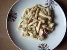 Pasta - Salat mit Thunfisch und Melone - Rezept