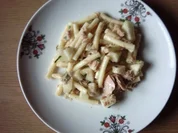Pasta - Salat mit Thunfisch und Melone - Rezept