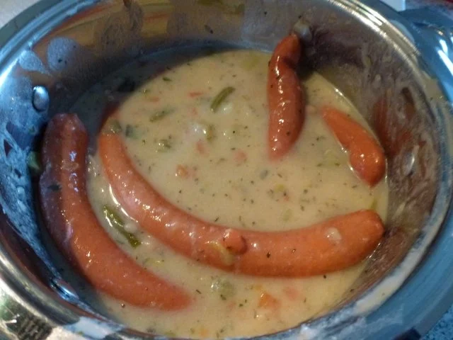 Gartensuppe mit grünen Bohnen - Rezept - Bild Nr. 2