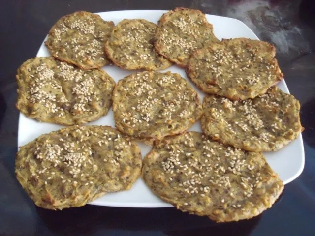 Rezept: Orientalische Kartoffel Aubergine Küchlein Orientalische Kartoffel Aubergine Küchlein - Rezept