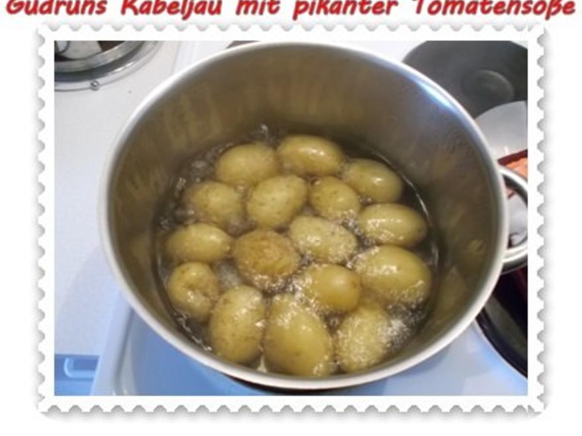 Fisch: Kabeljau mit pikanter Tomatensoße - schnell &amp; einfach - von ...