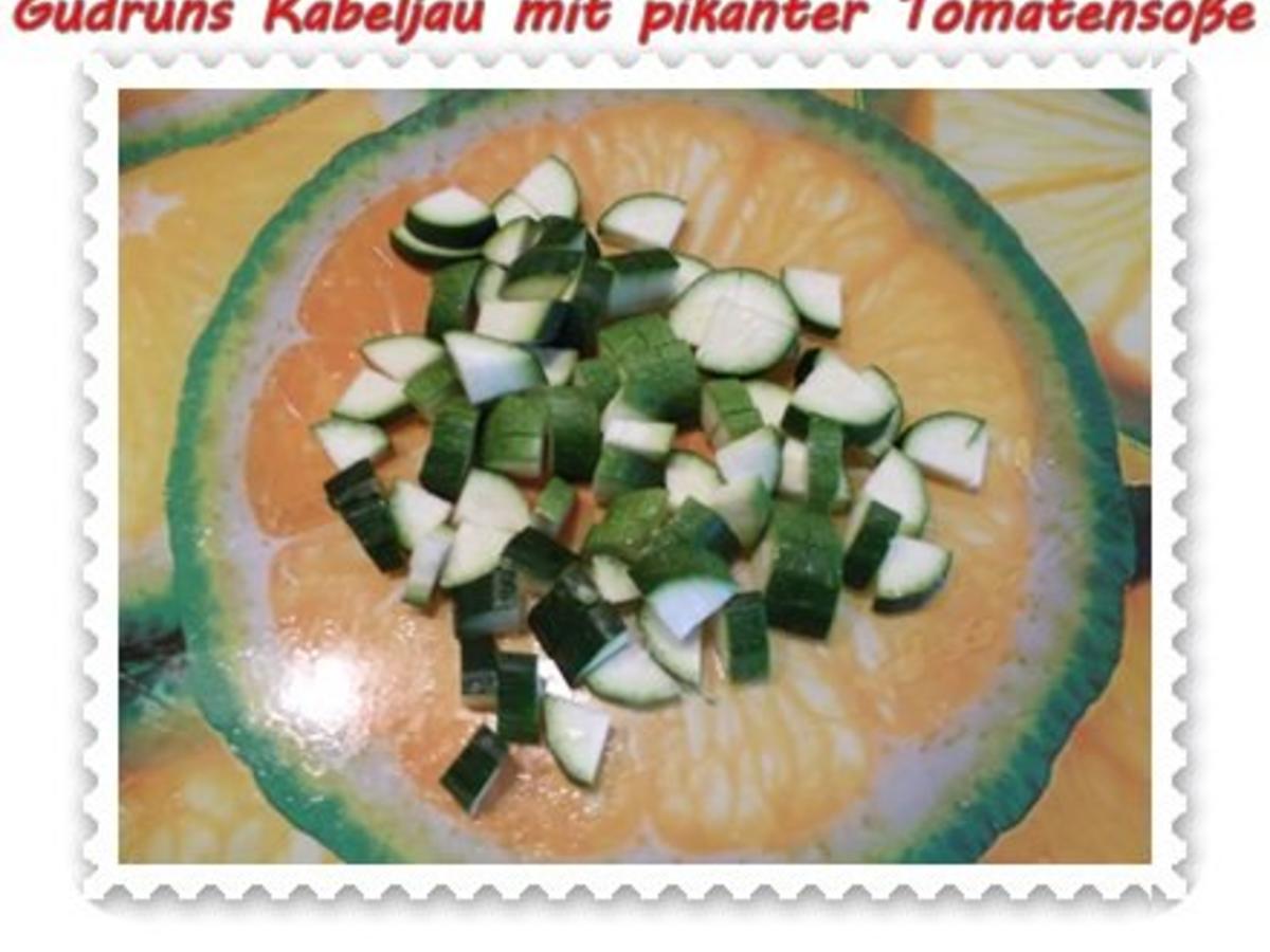 Fisch: Kabeljau mit pikanter Tomatensoße - schnell &amp; einfach - von ...