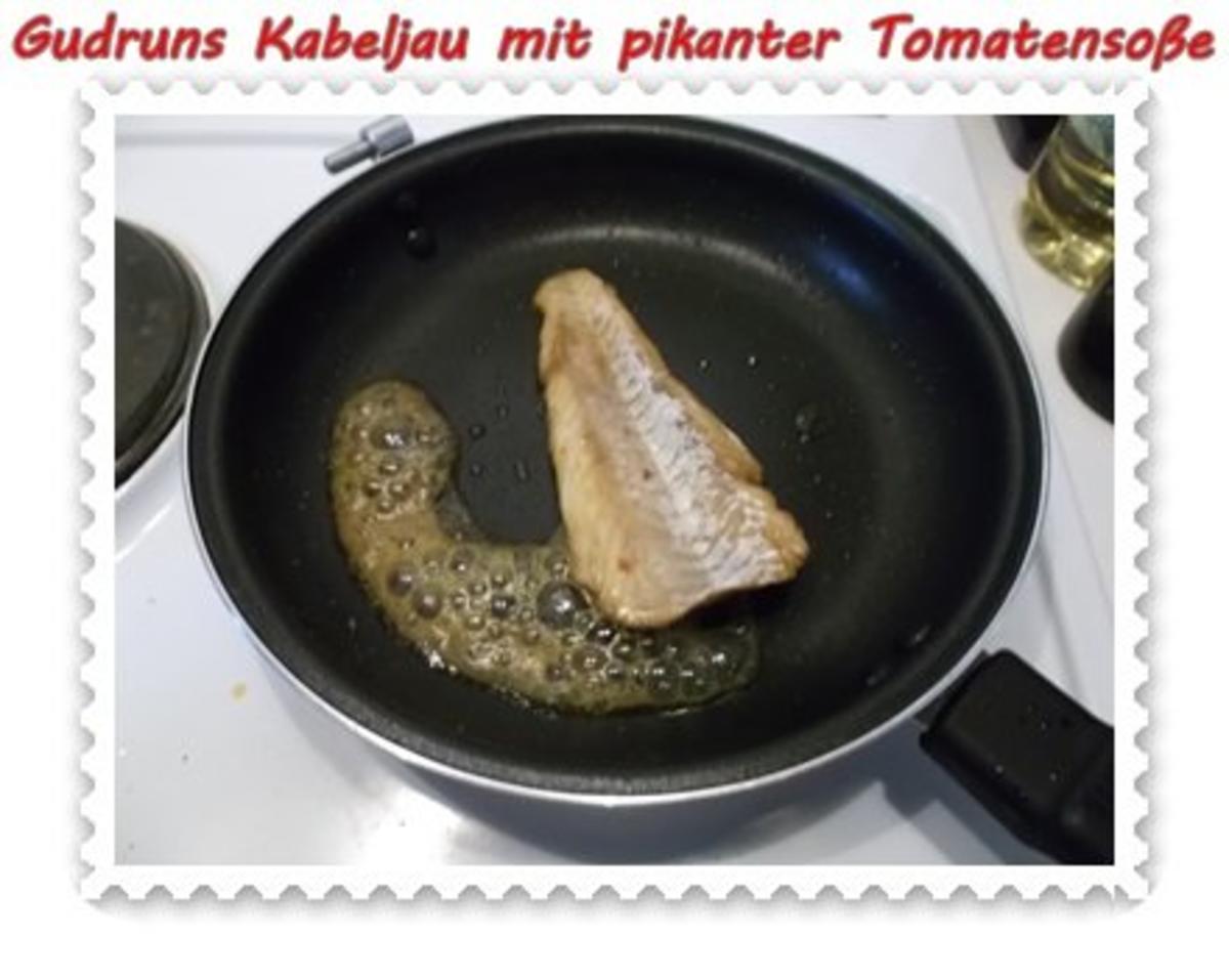 Fisch: Kabeljau mit pikanter Tomatensoße - Rezept - Bild Nr. 6