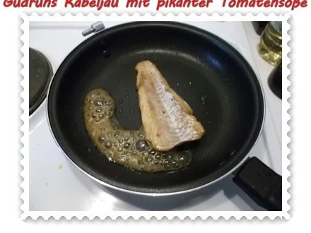 Fisch: Kabeljau mit pikanter Tomatensoße - Rezept - Bild Nr. 6