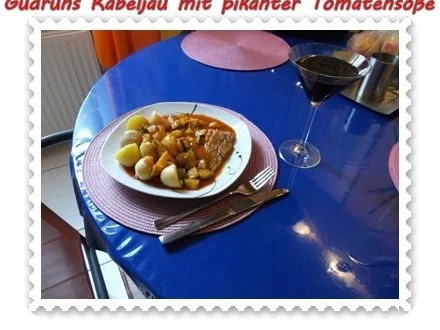 Fisch: Kabeljau mit pikanter Tomatensoße - Rezept - Bild Nr. 9