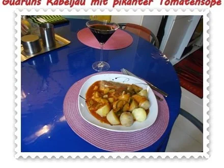 Fisch: Kabeljau mit pikanter Tomatensoße - Rezept - Bild Nr. 10