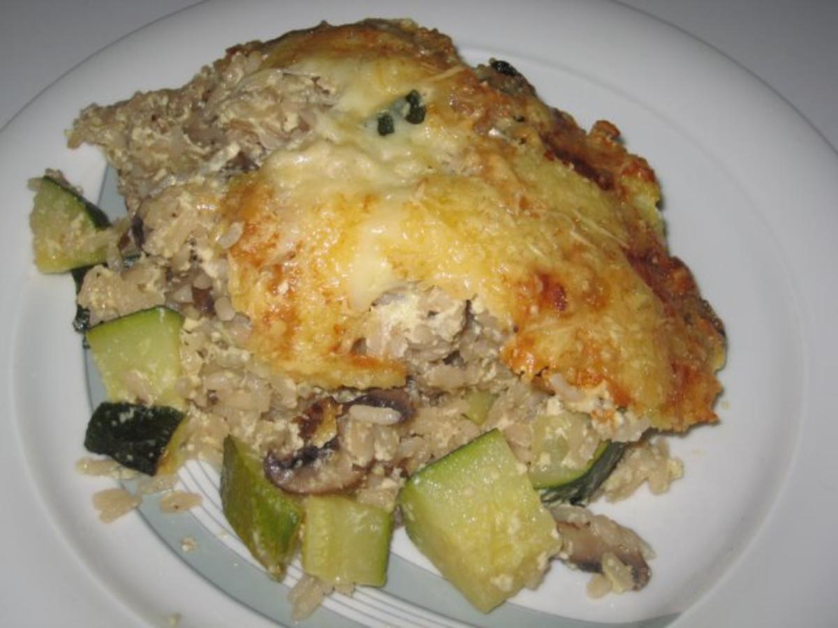 Bilder für Zucchini-Reis-Gratin Rezept