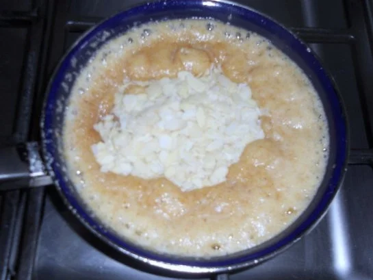 Zarte Prinzessbohnen à la "Oòrndrasch", mit Mandel - Semmelbutter. (Rzpt. um 1976) - Rezept - Bild Nr. 9