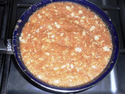 Zarte Prinzessbohnen à la "Oòrndrasch", mit Mandel - Semmelbutter. (Rzpt. um 1976) - Rezept - Bild Nr. 10