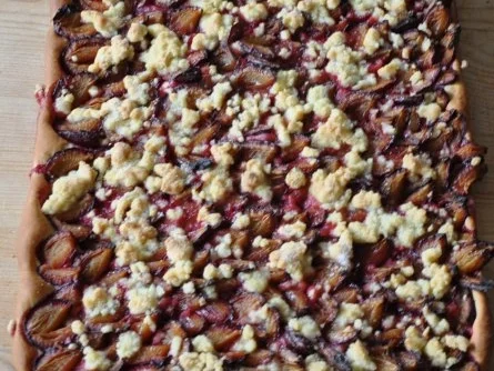 Zwetschgenkuchen mit Streusel - Rezept