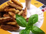 panierte Kohlrabistick's - Rezept