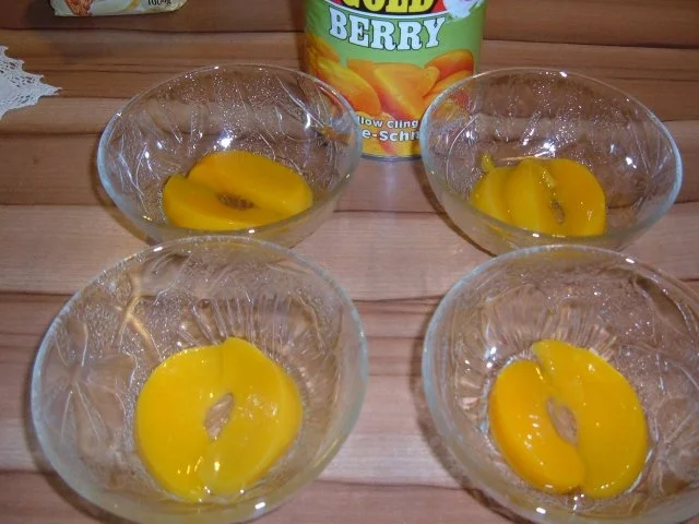 Dessert : Pudding mit Pfirsich und Moccabohnen - Rezept - Bild Nr. 5