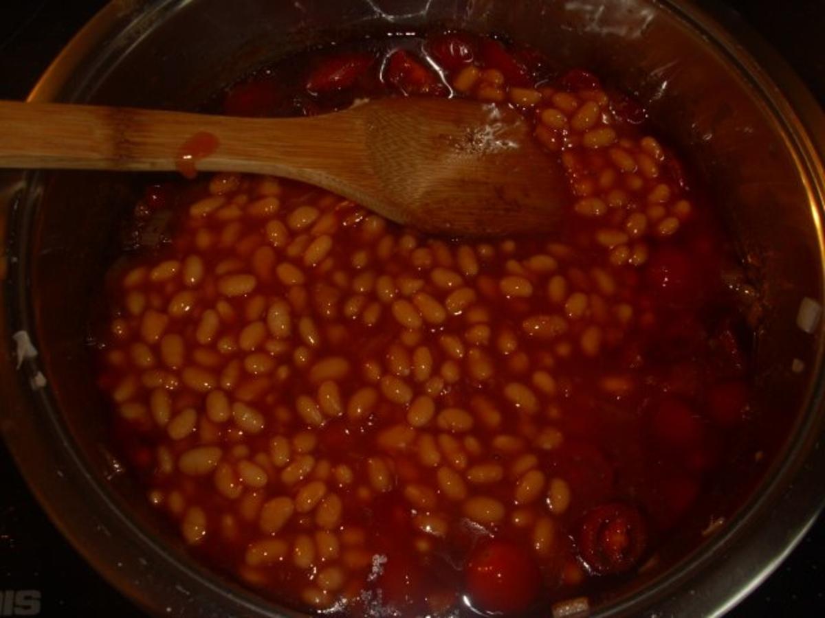 Weiße Bohnen mit Tomaten und Knoblauch - Rezept - Bild Nr. 3