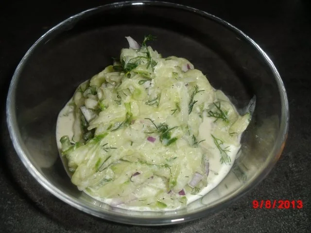 Gurkensalat - Rezept