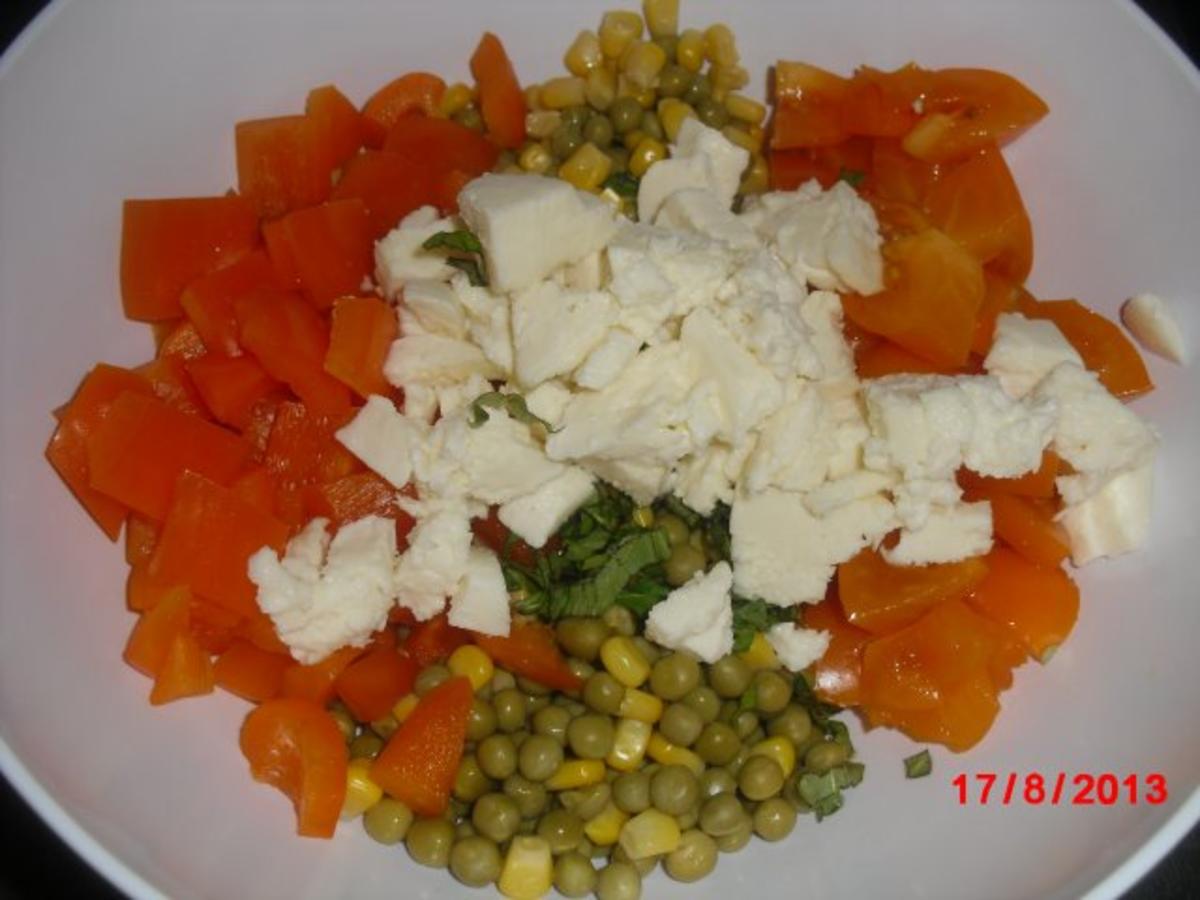 Wrap aus Vollkorn mit Gemüse Füllung - schnell &amp; einfach - 159 kcal/100g
