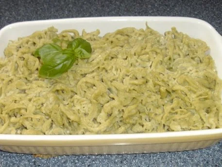 Rezept: Basilikum - Spätzle Basilikum - Spätzle - Rezept