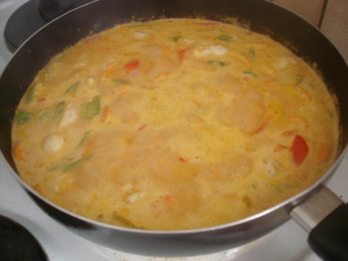 Hähnchenbrustfilet-Curry mit buntem Reis - Rezept - Bild Nr. 14