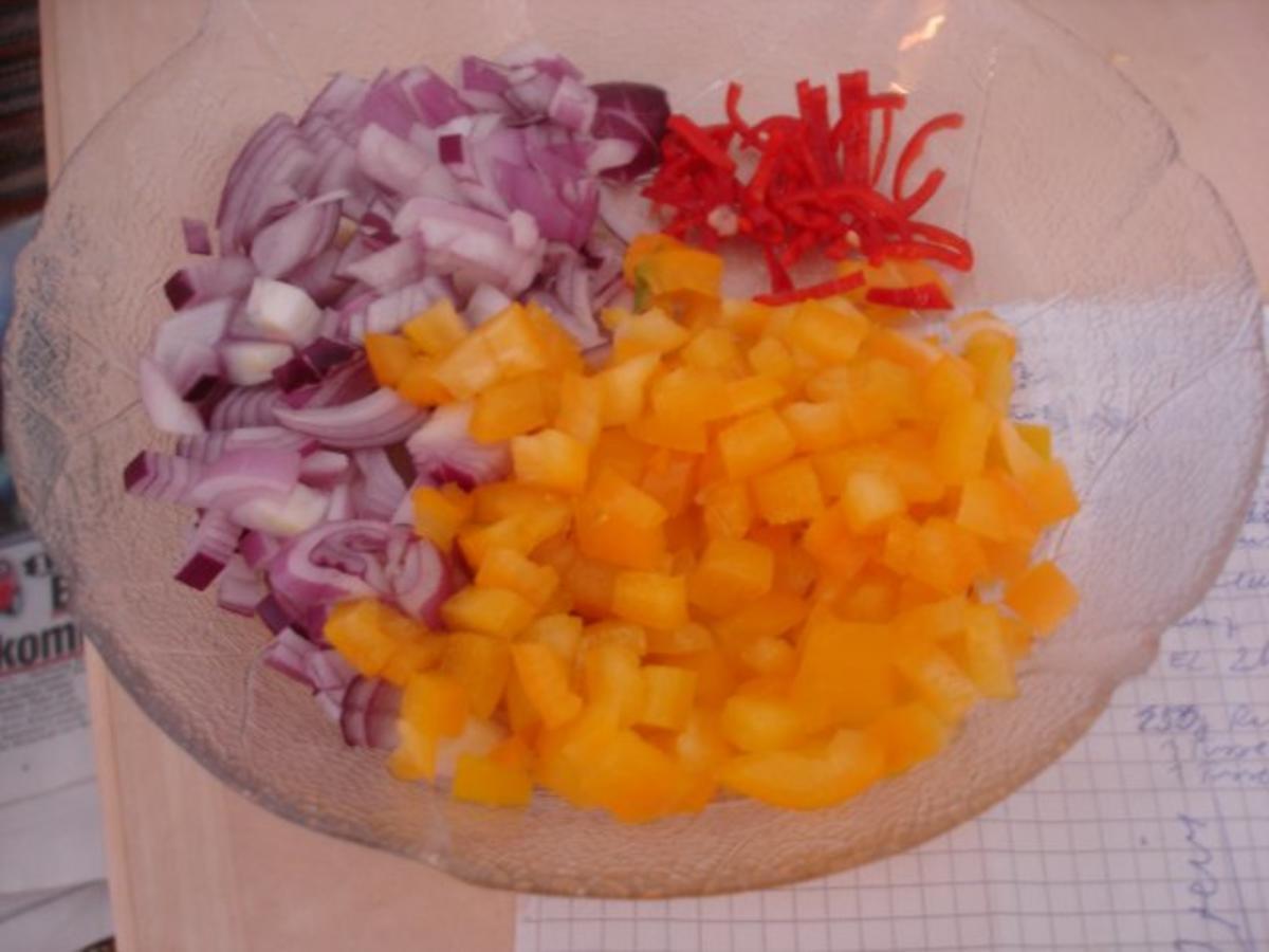 Hähnchenbrustfilet-Curry mit buntem Reis - Rezept - Bild Nr. 16